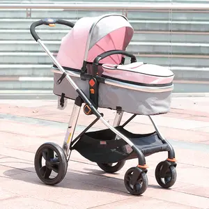 Custom size kinderwagen wieg 2 in 1 kinderwagen fabricage buggy