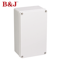 B & J scatola di progetto in plastica impermeabile IP68 di diverse dimensioni personalizzata wallmont elettronico esterno custodia in plastica