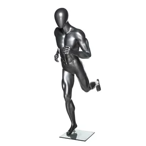 新款设计强健肌肉模特时尚服装展示男全身假人跑步男HEF-41模特娃娃待售娃娃