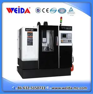 XH7125 SHANDONG WEIDA mini vertical machine center bas prix vmc