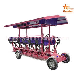 Poder humano cerveza viajes eléctrico con pedal assit party pub cerveza bicicleta - Product Image 1