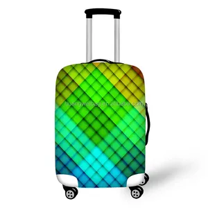 Kişiselleştirilmiş bagaj kumaşı seyahat çantaları iş çantaları kılıfları arabası bavul çantası