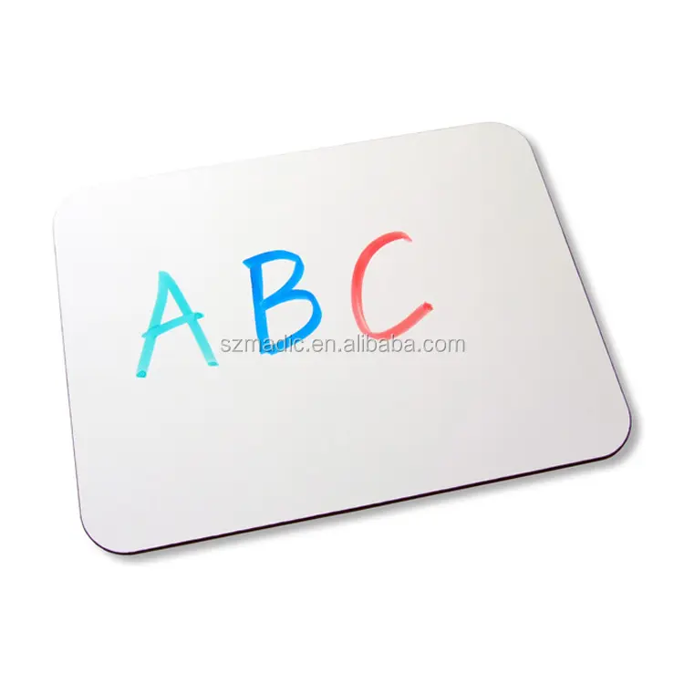 Non Magnetico 9x12 Inches Dry Erase Bianco Apprendimento Lapboard Per Gli Studenti O Bambini
