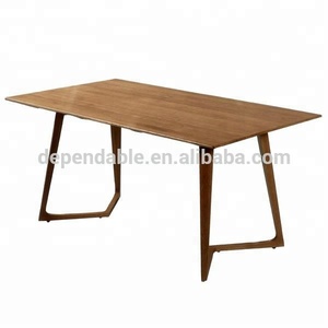 Conjunto de mesa y sillas de madera para comedor, mobiliario de hotel y restaurante - Product Image 2