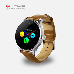 LICHIP L-<span class=keywords><strong>K88h</strong></span> alta calidad salud cuero de lujo smartwatch k88 android <span class=keywords><strong>reloj</strong></span> inteligente sin tarjeta sim - Product Image 5
