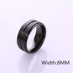 Anillos de <span class=keywords><strong>Lassa</strong></span> de doble cuerda personalizados, de acero inoxidable, a la moda, venta al por mayor - Product Image 2