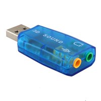Altavoz de micrófono USB 3D, tarjeta de sonido, Adaptador de Audio Virtual de 5,1 canales para PC o portátil, promoción en todo el mundo