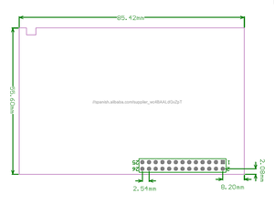 3,5 pulgadas LCD raspberry <span class=keywords><strong>pi</strong></span> 3 pantalla táctil raspberry <span class=keywords><strong>pi</strong></span> pantalla - Product Image 4