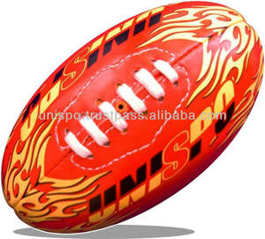Mini ballon de football AFL en PVC règles d'aussie, qualité Standard, ballon règles d'aussie, grande qualité, fournisseur de ballons de football indien - Product Image 2
