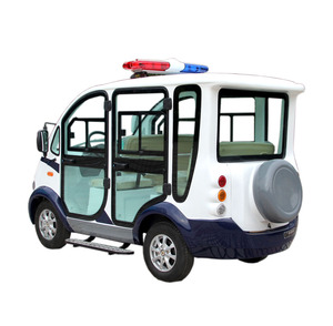 Véhicule de transport touristique à 4 places, 28 km/h, 4 roues, voiture de <span class=keywords><strong>patrouille</strong></span> électrique de sécurité - Product Image 4