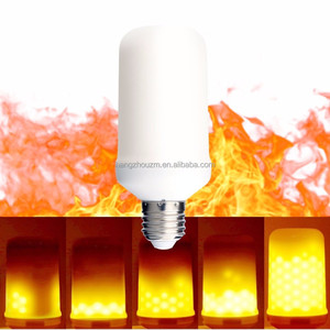 Bombillas LED de fuego con <span class=keywords><strong>efecto</strong></span> de <span class=keywords><strong>llama</strong></span>, 3 modos 12v creativo con lámparas de emulación parpadeantes, fuego de naturaleza simulado en linterna antigua - Product Image 5