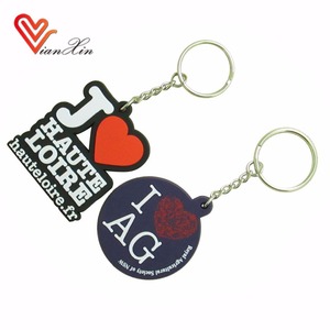 2018 personnalisé pvc personnalisé trousseau trousseau de clés de silicium porte-clés reçu T/T, <span class=keywords><strong>paypal</strong></span>, western union paiement. - Product Image 3