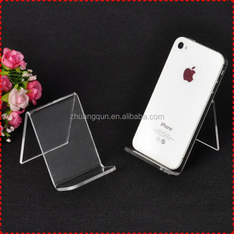 Retail High Grade Acrylic Cell Mobile Phone Digital Product Display Stand Holder