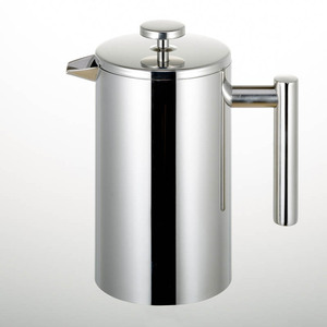 Cafetière thermos moderne à double paroi en acier inoxydable de haute qualité pour les vacances en camping-Design rustique classique - Product Image 3