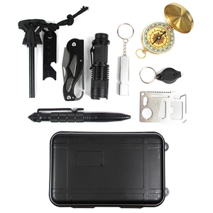 Mẫu Miễn Phí Khẩn Cấp Thảm Họa <span class=keywords><strong>Survival</strong></span> <span class=keywords><strong>Kit</strong></span> Với Fire Starter <span class=keywords><strong>Survival</strong></span> Dao Và Thẻ - Product Image 3