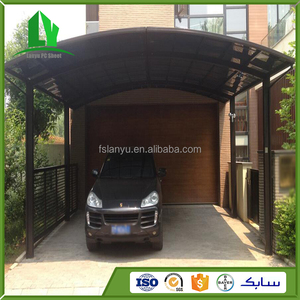 Carports โลหะน้ำหนักเบาโพลีคาร์บอเนต8มม. รีไซเคิล - Product Image 4