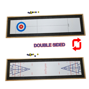Shuffleboard และ Curling 2 in 1 ตารางเกมกระดาน 8 ลูกกลิ้ง - เหมาะสำหรับครอบครัวสนุก - Product Image 6