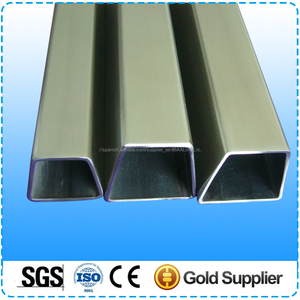 HH-P01 Trapezoidal <span class=keywords><strong>de</strong></span> Alta calidad 2016 Nuevo producto <span class=keywords><strong>de</strong></span> <span class=keywords><strong>Acero</strong></span> <span class=keywords><strong>Inoxidable</strong></span> 201/304 Tubos hechos en China - Product Image 2