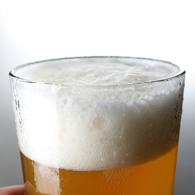 Hot Selling 16OZ  Beer Glass Accept Customized Beer Steins Clear Glass CupPopular