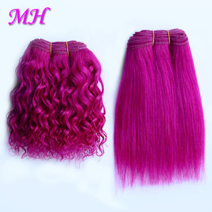 ผมแท้จากแพะ MH Natural Goat Hair Wefted สีบลอนด์ 613 แบบตรง สำหรับตุ๊กตา Blythe/BJD ของเล่นเสริมพัฒนาการ - Product Image 6