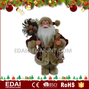 Personalizado de gran tamaño tela decoración de Navidad Santa Claus - Product Image 4
