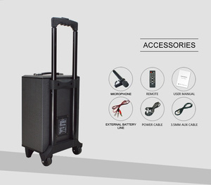 Xách tay <span class=keywords><strong>minion</strong></span> <span class=keywords><strong>mini</strong></span> loa, xe đẩy di động loa với chức năng bluetooth L-213 - Product Image 5