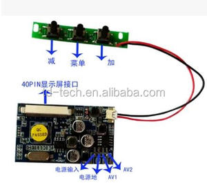 Bảng Điều Khiển Màn Hình <span class=keywords><strong>LCD</strong></span> Taidacent PAL/NTSC, Bảng Ổ Đĩa <span class=keywords><strong>LCD</strong></span> 40Pin, AT043TN25, Bảng Điều Khiển Màn Hình <span class=keywords><strong>LCD</strong></span> LED TFT <span class=keywords><strong>4.3</strong></span> Inch - Product Image 4