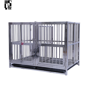 <span class=keywords><strong>Cage</strong></span> de <span class=keywords><strong>transport</strong></span> de luxe pour grands chiens avec plateau en plastique, chenil de luxe pour chiens pour les voyages - Product Image 5