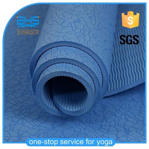 De l'environnement avec le meilleur Recyclable Non - Slip et Durable <span class=keywords><strong>TPE</strong></span> ( 6 mm ) tapis de Yoga - Product Image 1