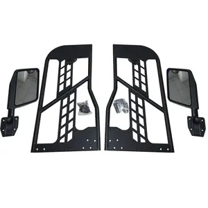 Demi-porte pour jeep, 2 portes, de tubes et miroirs wrangler