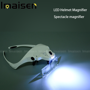 LED Casco Lente <span class=keywords><strong>di</strong></span> <span class=keywords><strong>Ingrandimento</strong></span> <span class=keywords><strong>con</strong></span> Staffa <span class=keywords><strong>Occhiali</strong></span> Più lente <span class=keywords><strong>di</strong></span> <span class=keywords><strong>Ingrandimento</strong></span> <span class=keywords><strong>Occhiali</strong></span> Intercambiabili 5 pz <span class=keywords><strong>Lenti</strong></span> Fascia 2LED Testa L - Product Image 6