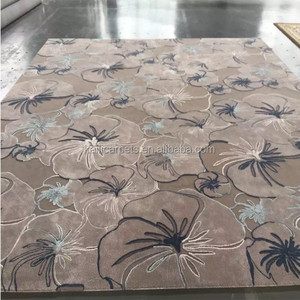 Karpet sutra wol desain tradisional buatan tangan karpet dapat dicuci anti-selip terasa dengan bahan lembut ruang tamu matras latihan berkemah - Product Image 6