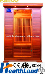 2 persona del infrarrojo lejano de interior de moda <span class=keywords><strong>nudista</strong></span> <span class=keywords><strong>sauna</strong></span> calentador de carbono de canadá de cedro rojo - Product Image 1