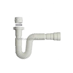 <span class=keywords><strong>Tubo</strong></span> de drenaje de residuos para bañera, fregadero de plástico <span class=keywords><strong>Flexible</strong></span> de PVC PP - Product Image 4