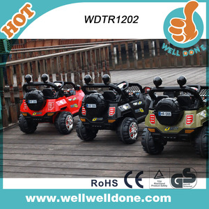 2017 molto <span class=keywords><strong>cool</strong></span> giocattoli, alimentato a batteria del motore, due sedili bambini ride on car WDTR1202 - Product Image 3