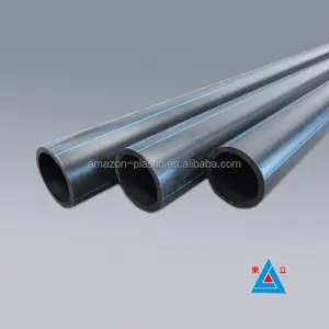 Tubería de agua portátil de hdpe, suministro PN10 pehd, 75MM