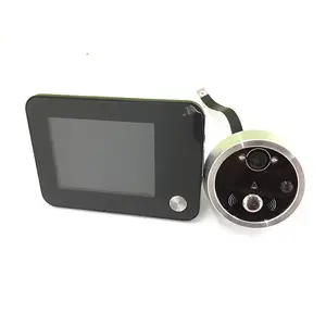 3.5 polegadas LCD Digital Porta Peephole Visualizador de Câmera com Detecção de Movimento de visão noturna Infravermelha