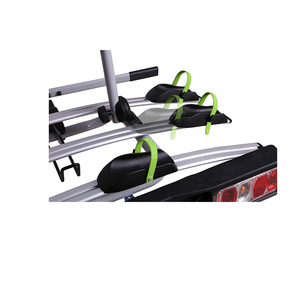 Support de remorque en acier pour 3 vélos, capacité de 45 kg, conception inclinable, support universel pour <span class=keywords><strong>attelage</strong></span> de remorque - Product Image 2