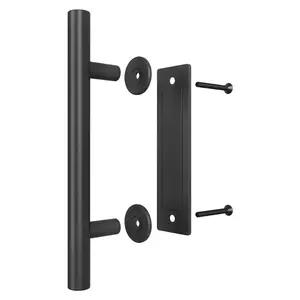 12 inch Heavy Duty Barn Door Long Pull Handle for Gate Kitchen Furniture Cabinet Closet Drawer