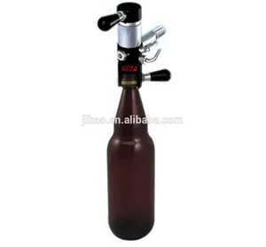 ペットボトル充填用ドラフトビールバルブ手動充填バルブ、等張型ビールボトルフィラー