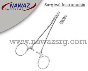 Porte-aiguille Derf 120mm 100% Porte-aiguille pour instruments chirurgicaux personnalisés en acier inoxydable de haute qualité - Product Image 2