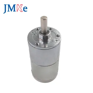 JMKE Motor DC Disikat, 12V 24V 32Mm untuk Mainan 6Kgcm GA32RA Gear Motor