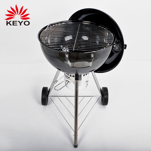 Parrillas de Carbón Redondas de Porcelana Esmaltada Brillante para Barbacoa, Tipo <span class=keywords><strong>Kettle</strong></span>, de 14, 18 y <span class=keywords><strong>22</strong></span> Pulgadas, para Exteriores - Product Image 3