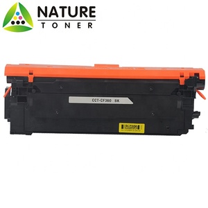 Cartouche de toner couleur compatible <span class=keywords><strong>CF360X</strong></span>, 508X pour imprimante couleur HP M552, M553 - Product Image 1