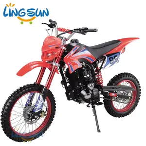 110/125/150cc arranque eléctrico de 4 tiempos todoterreno motocicleta Dirt bike, Moto Cross Dirt Bike Popular (D7-13)