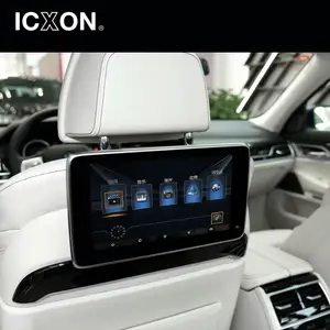 1080P หน้าจอสัมผัสมอเตอร์ทีวีรถยนต์ Android รถกลับที่นั่ง Lcd Monitor