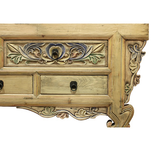 Mobile Console Vintage Asiatico Intagliato per Soggiorno, Riproduzione di <span class=keywords><strong>Mobili</strong></span> Antichi - Product Image 3