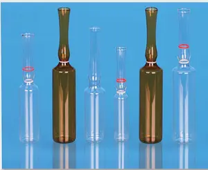 Medical glass ampoules of 1ml to 10ml ISO Form B for vaccine injection