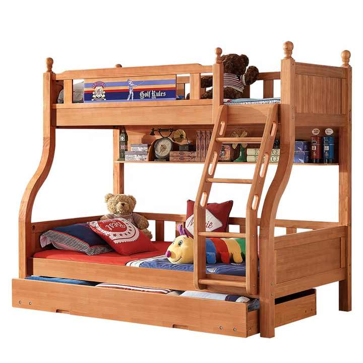 High Quality Functional Solid Wood Kids Bedroom Furniture