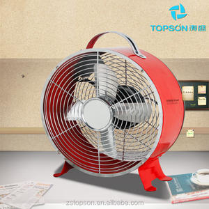 Ventilatore da tavolo in metallo rame della collezione Deco Breeze da 8 pollici - Product Image 5